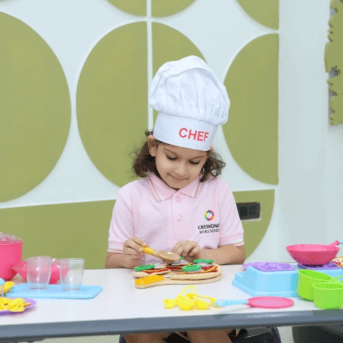 Hands-on learning through role play at Cresmonde World School
